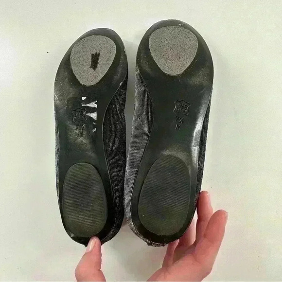 Vaneli womens flats size 7.5 N pewter ballet metallic balletcore - Picture 7 of 12